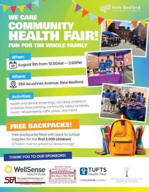 We Care Community Health Fair Flyer: ENG