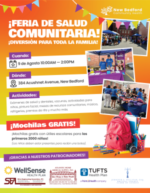 We Care Community Health Fair Flyer: Spanish