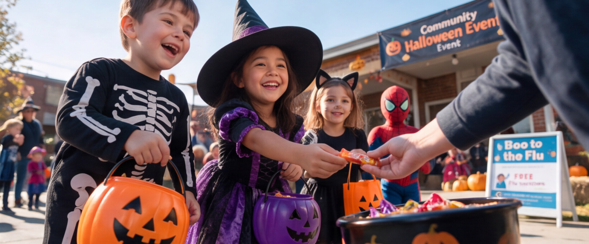 Table & Treat: Say Boo 2 the Flu!